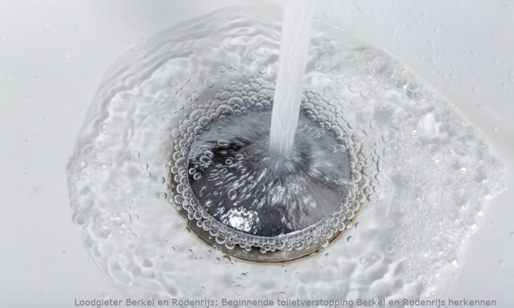 Beginnende toiletverstopping Berkel en Rodenrijs herkennen