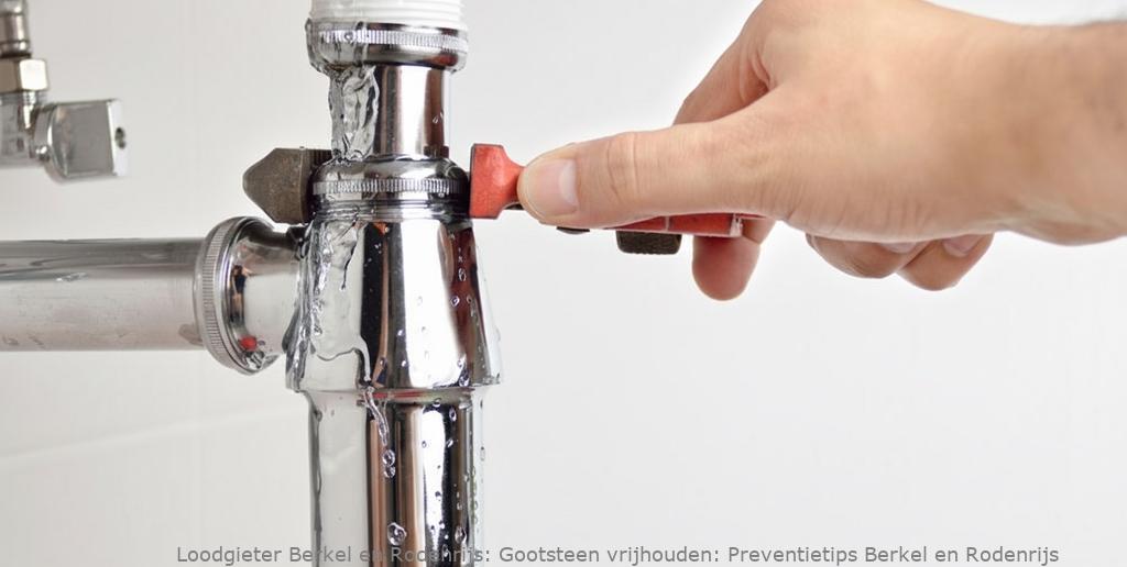 Gootsteen vrijhouden: Preventietips Berkel en Rodenrijs