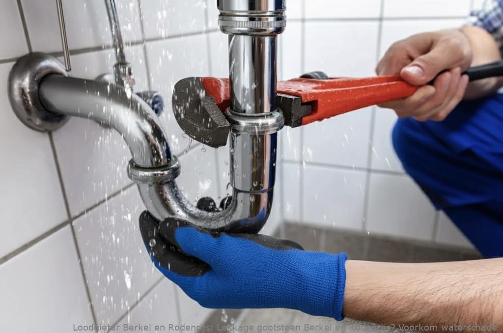 Lekkage gootsteen Berkel en Rodenrijs? Voorkom waterschade